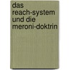 Das Reach-system Und Die Meroni-doktrin by Martin Pawlik