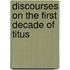 Discourses On The First Decade Of Titus