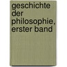 Geschichte der Philosophie, Erster Band by Wilhelm Gottlieb Tennemann