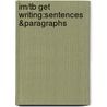 Im/Tb Get Writing:Sentences &Paragraphs door Michael Connelly