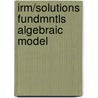 Irm/Solutions Fundmntls Algebraic Model door McCook/
