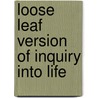 Loose Leaf Version of Inquiry Into Life door Sylvia Mader