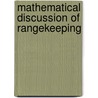 Mathematical Discussion of Rangekeeping door Ronald Cohn