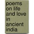 Poems On Life And Love In Ancient India