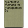 Quantitative Methods for Management, 3e by Mark Atchison