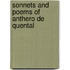 Sonnets And Poems Of Anthero De Quental