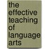 The Effective Teaching Of Language Arts