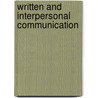 Written and Interpersonal Communication by Cliff Roberson
