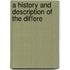 A History And Description Of The Differe