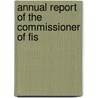 Annual Report Of The Commissioner Of Fis door United States Bureau of Fisheries