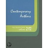 Contemporary Authors New Revision Series door Not Available