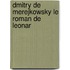 Dmitry De Merejkowsky Le Roman De Leonar