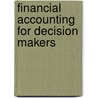 Financial Accounting for Decision Makers door Peter Atrill