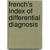 French's Index of Differential Diagnosis door Harold Ellis