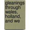 Gleanings Through Wales, Holland, And We door (Samuel Jackson) Pratt