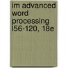 Im Advanced Word Processing L56-120, 18E door Vanhuss