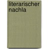 Literarischer Nachla door Karl Ludwig Von Knebel