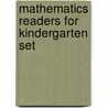 Mathematics Readers for Kindergarten Set door Teacher Created Materials