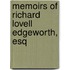 Memoirs Of Richard Lovell Edgeworth, Esq