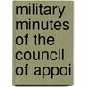 Military Minutes Of The Council Of Appoi door Council Of Appointment of the York