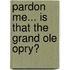 Pardon Me... is That the Grand Ole Opry?