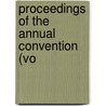 Proceedings Of The Annual Convention (Vo door National Association of Commissioners