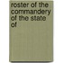 Roster Of The Commandery Of The State Of