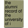 The Alumni Record Of The University Of I door University Of Illinois 1n