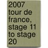 2007 Tour De France, Stage 11 To Stage 20