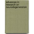 Advances in Research on Neurodegeneration