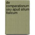 De Comparationum Usu Apud Silium Italicum