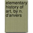 Elementary History of Art, by N. D'Anvers