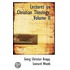 Lectures On Christian Theology, Volume Ii