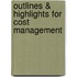 Outlines & Highlights For Cost Management