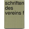 Schriften Des Vereins F door Verein Fr Die Geschichte Berlins
