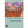 The Cambridge Introduction To James Joyce by Eric Bulson