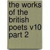 The Works of the British Poets V10 Part 2 door Professor Robert Anderson