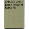 Anthony Lester, Baron Lester of Herne Hill door Ronald Cohn