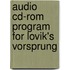 Audio Cd-Rom Program For Lovik's Vorsprung