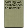 Bindung von Studierenden an Universit door Julia Forster