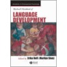 Blackwell Handbook Of Language Development door Erika Hoff