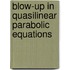 Blow-Up in Quasilinear Parabolic Equations