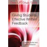 Giving Students Effective Written Feedback door Jackie Pieterick