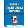 Handbook of Effective Literacy Instruction door Nell K. Duke