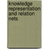 Knowledge Representation and Relation Nets