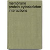 Membrane Protein-Cytoskeleton Interactions by Kleinzeller