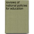 Reviews Of National Policies For Education