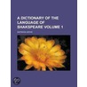 a Dictionary of the Language of Shakspeare door Swynfen Jervis