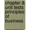 Chapter & Unit Tests Principles of Business by Dlabay
