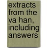 Extracts from the Va Han, Including Answers door Sarah Corbett